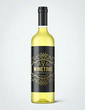 Wine label photo