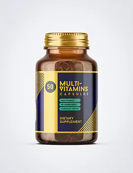 Vitamin label photo